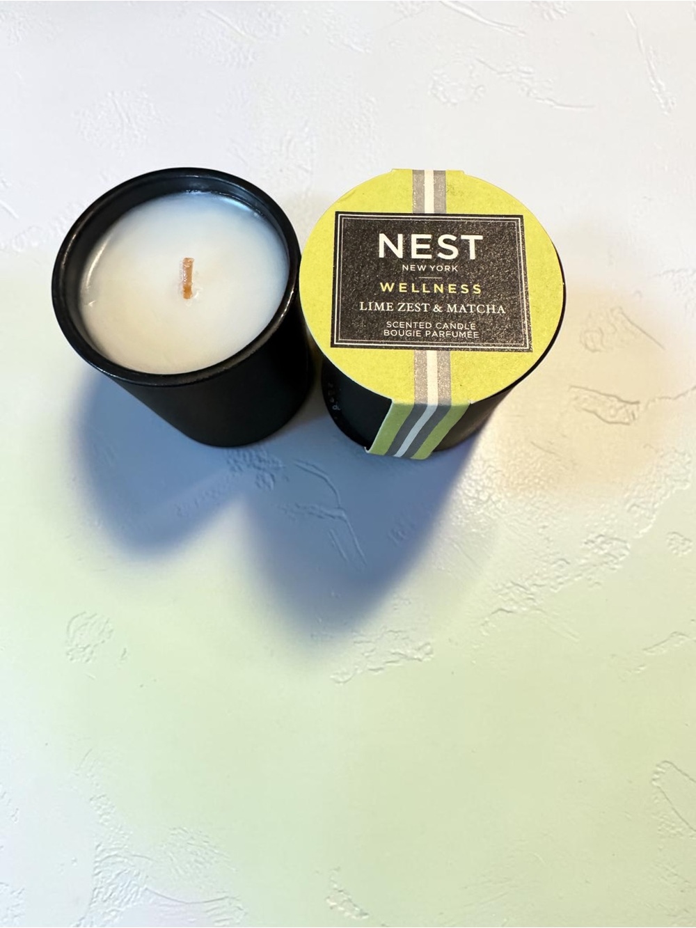 NEST New York Wellness Lime Zest & Matcha Votive Candle